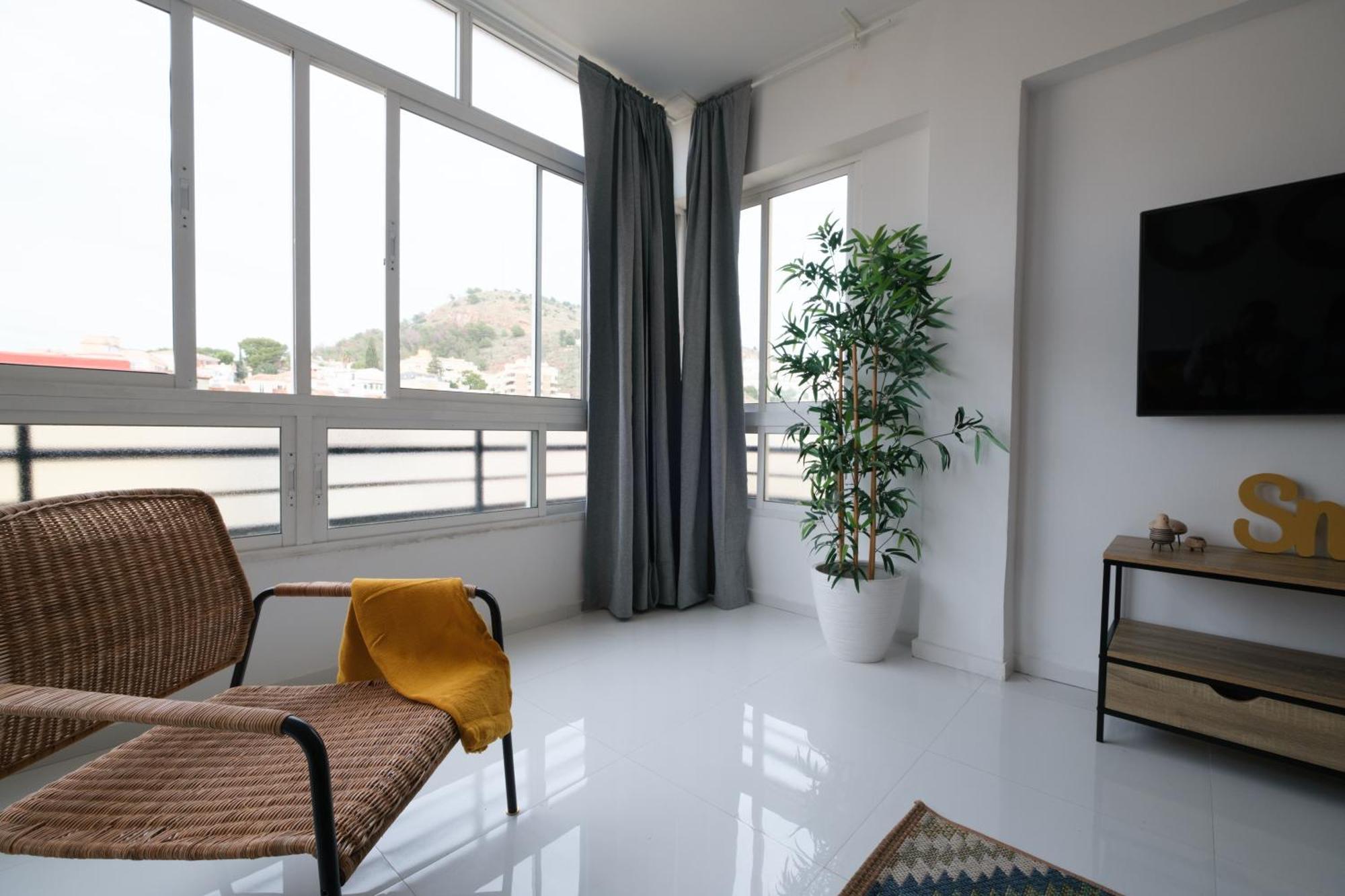 Wonderful Central Apartment Panoramics Views Wifi Málaga Exteriör bild
